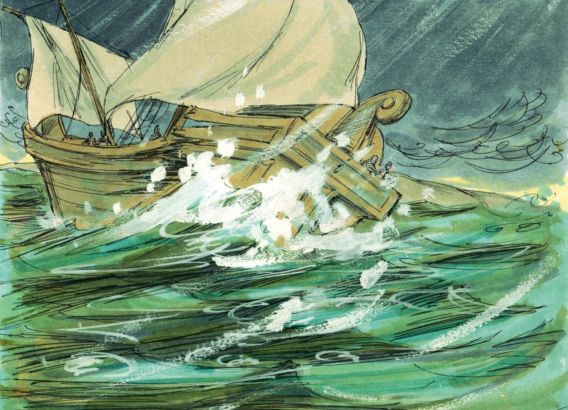 Ship Hits Sandbar